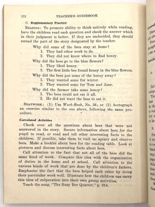 c.1937 Book of Curriculum and Lesson Plans for Teachers