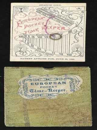 Item #28015639 European Pocket Time-Keeper complete with instructions and protective sleeve