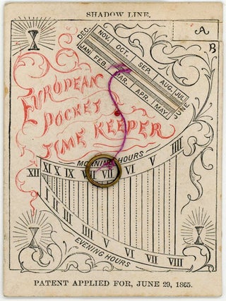 European Pocket Time-Keeper complete with instructions and protective sleeve