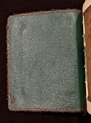 Tooled Copper Cover Remembrance Scrapbook Given to Mrs. Nufer by her Students upon her retirement