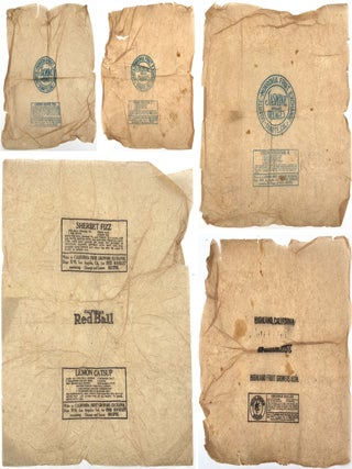 Item #29000345 Printed Citrus Fruit Wrappers with Printed Recipes