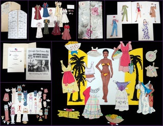 Item #29000828009 A Collection of 28 Paper Doll Sets by the Jones Sisters. Barbara Plummer,...
