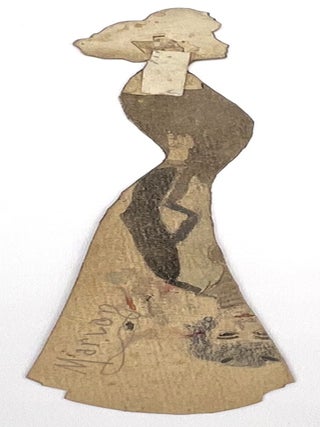 Detailed "House of Worth" 5.75" Paper Doll -- Upper Class French Blonde Beauty with Sixteen (16) Outfits with Twelve (12) Accessories