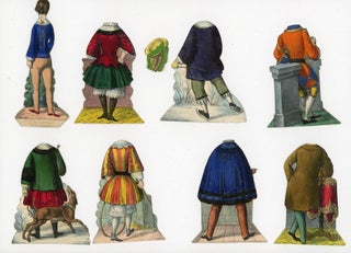 The Christmas Boy Paper Doll - Two-sided doll with 7 costumes