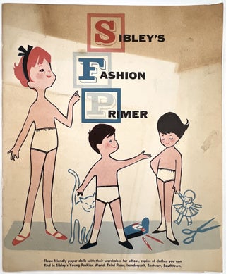 Item #290008474 Sibley's Fashion Primer - Uncut Paper Doll Book Doubling as Clothing Catalogue