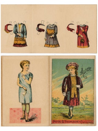 Four (4) Uncut Penny Paper Dolls - Series
