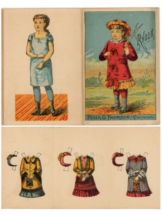 Four (4) Uncut Penny Paper Dolls - Series