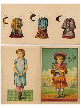 Four (4) Uncut Penny Paper Dolls - Series