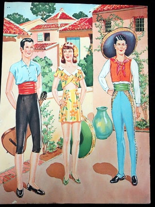 Good Neighbors Paper Dolls, No.324