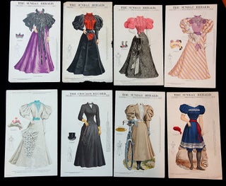 The Emergence of Women – as Seen through Sunday Supplement Paper Dolls - a Collection of 2 Paper Dolls & 36 Costumes - 23 Uncut, 13 Cut