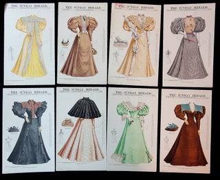The Emergence of Women – as Seen through Sunday Supplement Paper Dolls - a Collection of 2 Paper Dolls & 36 Costumes - 23 Uncut, 13 Cut