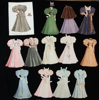 The Emergence of Women – as Seen through Sunday Supplement Paper Dolls - a Collection of 2 Paper Dolls & 36 Costumes - 23 Uncut, 13 Cut