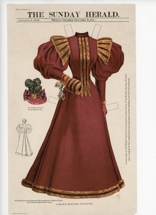 The Emergence of Women – as Seen through Sunday Supplement Paper Dolls - a Collection of 2 Paper Dolls & 36 Costumes - 23 Uncut, 13 Cut