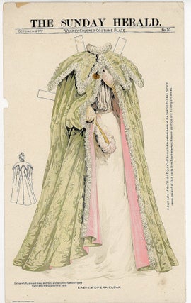 The Emergence of Women – as Seen through Sunday Supplement Paper Dolls - a Collection of 2 Paper Dolls & 36 Costumes - 23 Uncut, 13 Cut