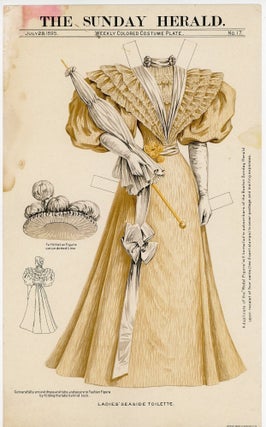 The Emergence of Women – as Seen through Sunday Supplement Paper Dolls - a Collection of 2 Paper Dolls & 36 Costumes - 23 Uncut, 13 Cut