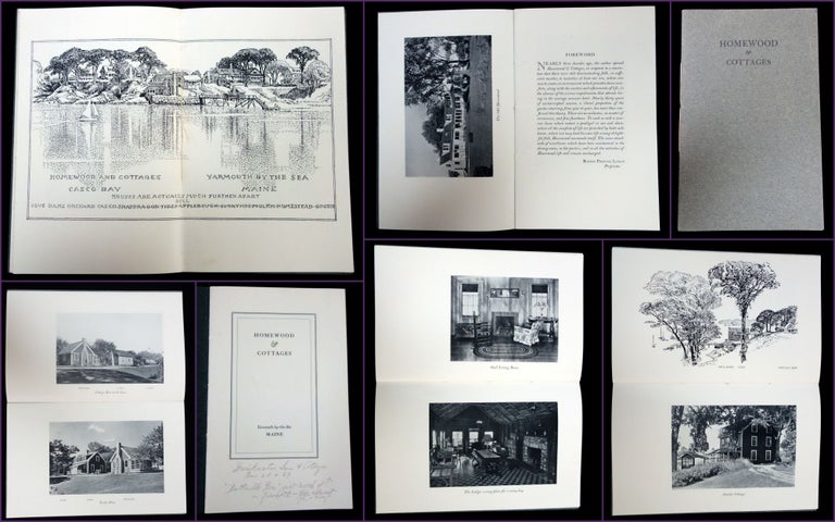 Item #29001056 Homewood & Cottages, an Inn Brochure. Burton Prentiss Lyman.