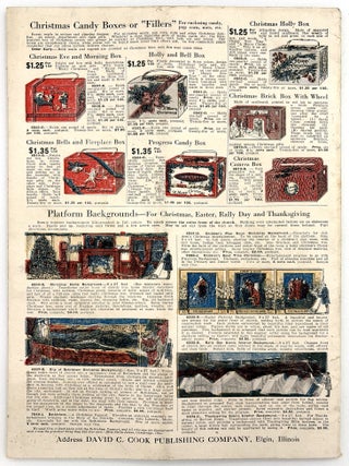 1923 Catalogue of Sunday School Supplies & Holiday Specialties