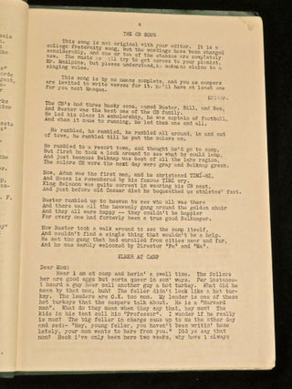 The Masqua, Published by the Boys of Camp Belknap on Lake Winnipesaukee