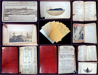 Item #29001105 Massachusetts Boatman's Meticulous Journal containing Milage, Expenses, and...