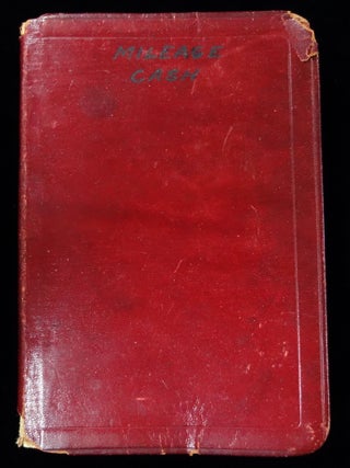 Massachusetts Boatman's Meticulous Journal containing Milage, Expenses, and Records of Trips for the Polaris, 1911-1919