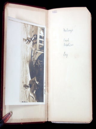 Massachusetts Boatman's Meticulous Journal containing Milage, Expenses, and Records of Trips for the Polaris, 1911-1919
