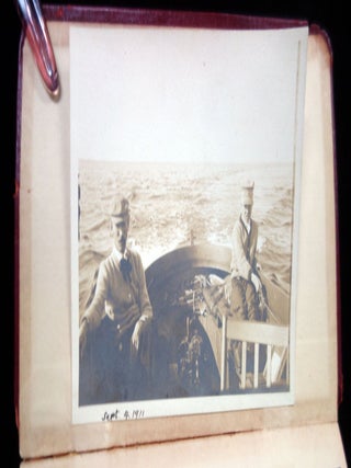 Massachusetts Boatman's Meticulous Journal containing Milage, Expenses, and Records of Trips for the Polaris, 1911-1919