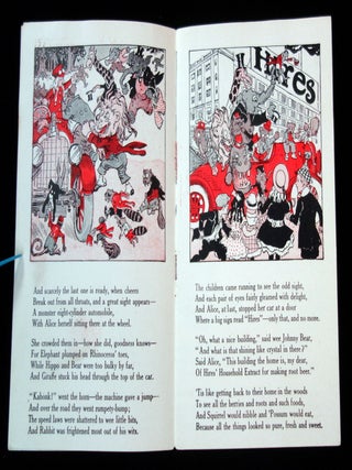 The Animals Trip To Town, Advertising Booklet