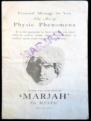 Personal Message to You, The Art of Physic Phenomena
