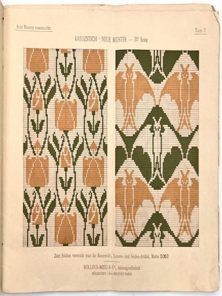 D.M.C. Cross Stitch Design Booklet -- Bibliothek D.M.C. Kreuzstich Neue Muster (IIte Serie)