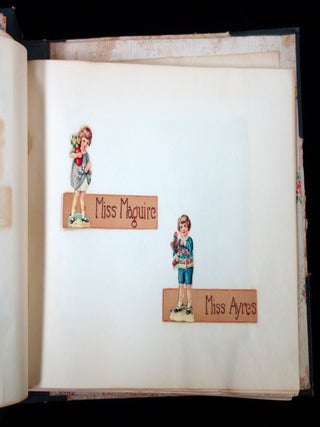 A Teacher's Retirement Memoir Book belonging to Rose A. Maguire