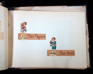 A Teacher's Retirement Memoir Book belonging to Rose A. Maguire