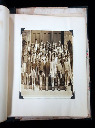 A Teacher's Retirement Memoir Book belonging to Rose A. Maguire