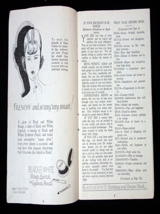Plough's Black and White Birthday and Dream Book