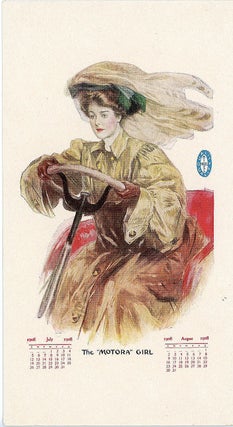 Fine Promotional Booklet What She Wears- Migel Quality Silks with Calendar Pages for 1908 - The Modern Woman in Silk