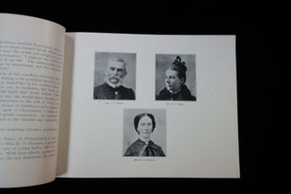 Promotional Brochure -History Blairsville College for Women from 1851-1901 -