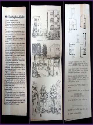 Item #29001626 Why I Live in the Neighborhood Gardens, A Flyer for Apartments