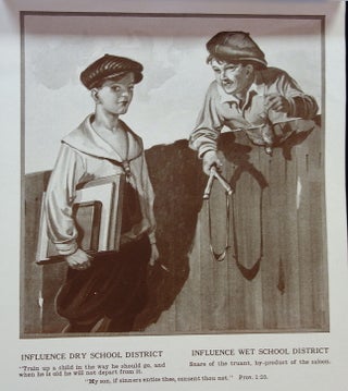 Sample Temperance Calendar - My Boy's Future - Wet or Dry? I must decide for him 1918