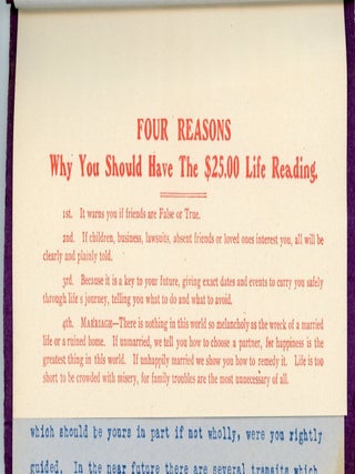 The Horoscope Prepared for George A. Coffman, Ft. Worth TX