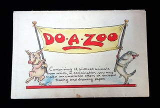 Do-A-Zoo consisting of 12 Anthropomorphic Animals to Trace and Draw