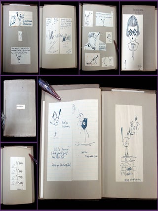Item #29008878 Joan and Nan's Book Of Cho and Patricia, Hand-drawn Anthropomorphic Drawings, a...