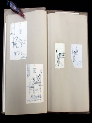Joan and Nan's Book Of Cho and Patricia, Hand-drawn Anthropomorphic Drawings, a collection of picture stories about a pig and a bird