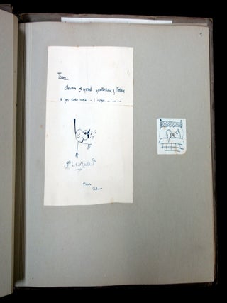Joan and Nan's Book Of Cho and Patricia, Hand-drawn Anthropomorphic Drawings, a collection of picture stories about a pig and a bird