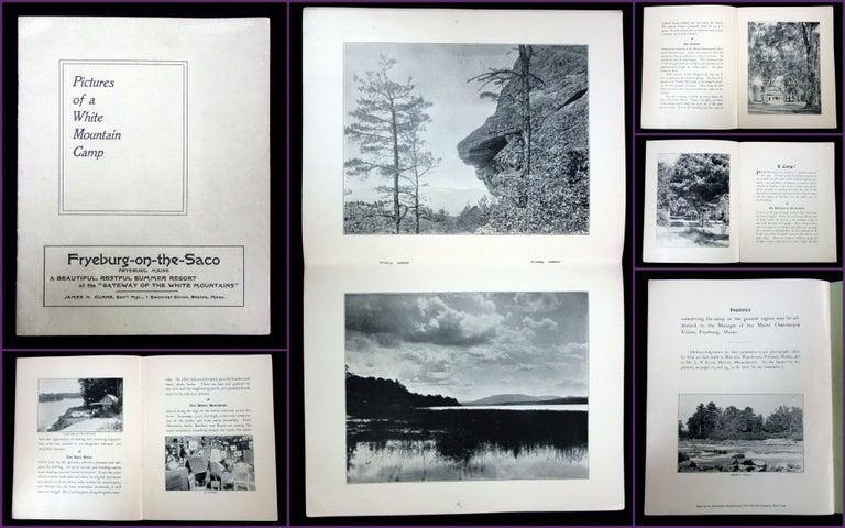 Item #29010935 Pictures of a White Mountain Camp, A Summer Resort Brochure. Recreation Department.