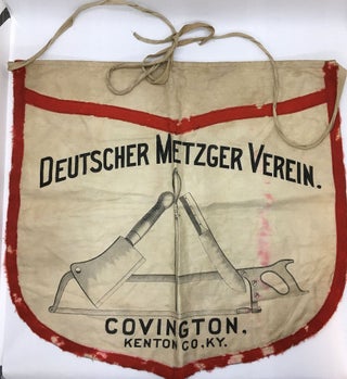 Deutscher Metzger Verein (German Butcher Association)Ceremonial Apron