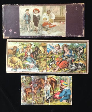 Item #29015522 Boxed Litho on Wood Puzzle Set and Architectural Blocks