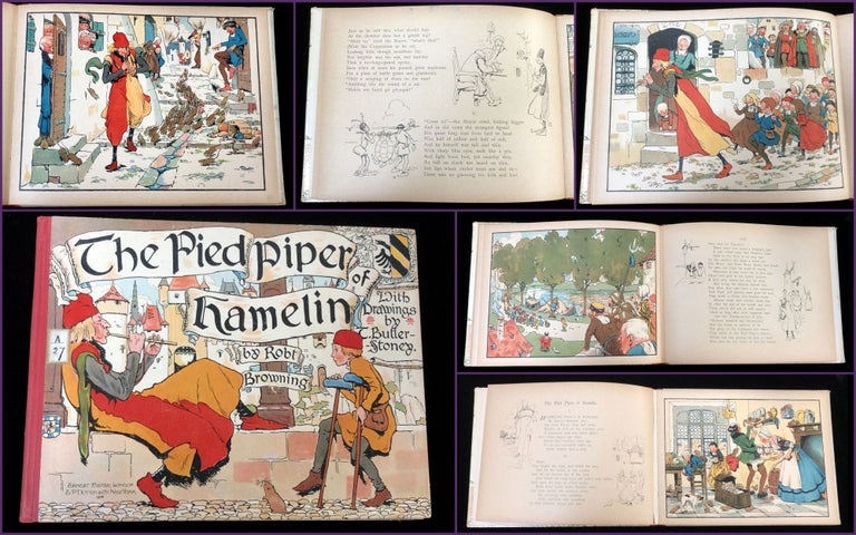 Item #29015725 The Pied Piper of Hamelin. Robert Browning.