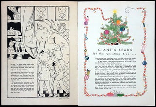 A Present from Mary Lu and Little Jim - JC Penney promotional activity book for children - Christmas