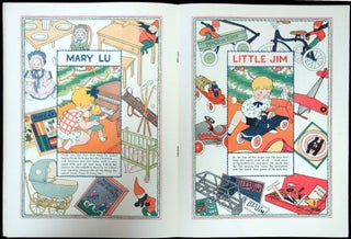 A Present from Mary Lu and Little Jim - JC Penney promotional activity book for children - Christmas
