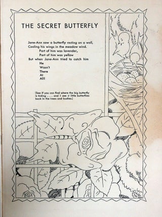 A Present from Mary Lu and Little Jim - JC Penney promotional activity book for children - Christmas