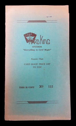 Everything is Card Magic, A Trade Catalogue